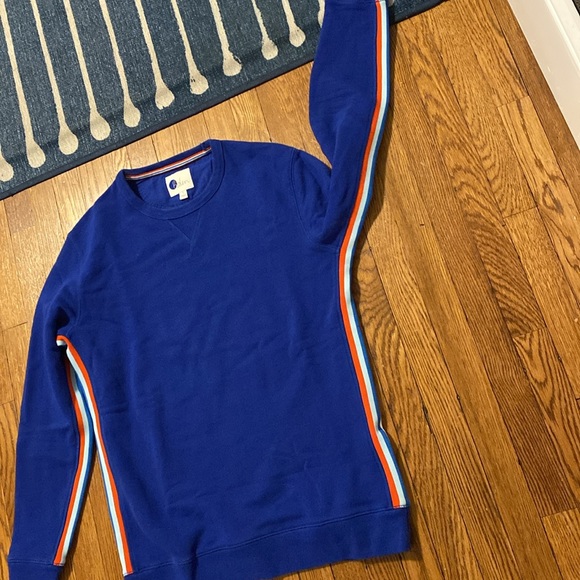 Boden Crewneck Sweatshirt w stripe detail - Picture 3 of 4